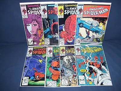 Buy The Amazing Spider Man #302 - #309 Marvel Comics 1988 With Bag & Board McFarlane • 87.90£