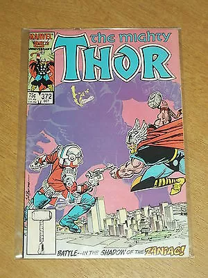 Buy Thor The Mighty #372 Vol 1 Marvel Simonson October 1986 • 59.99£