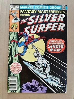 Buy Fantasy Masterpieces Silver Surfer 14 VG/FN Spider-Man Marvel Midgrade 1980 (2) • 6.43£