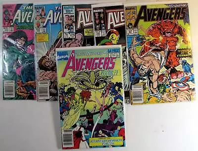 Buy Avengers Lot Of 6 #241,252,275,280,307,Annual 18 Marvel (1984) 1st Print Comics • 46.11£