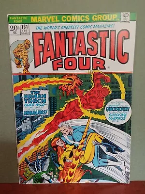 Buy Fantastic Four #131 - 1st Cameo App Of Omega (Marvel, 1973) 8.0 • 27.50£