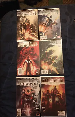Buy Annihilation Conquest #1-6 1st New Guardians Of The Galaxy MCU Marvel Comics • 51.38£