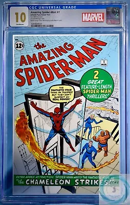 Buy Marvel The Amazing Spider-Man #1 1oz .999 Silver Foil CGC10  - Foil Cert# Varies • 306.67£