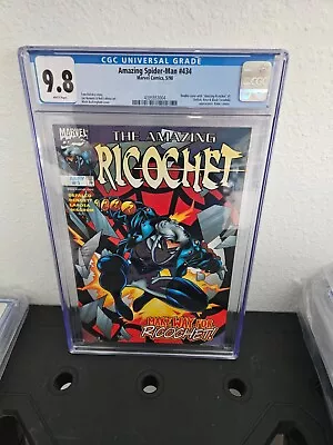 Buy The Amazing Spider-Man (Ricochet) #434 Double Cover CGC Grade 9.8 • 158.11£