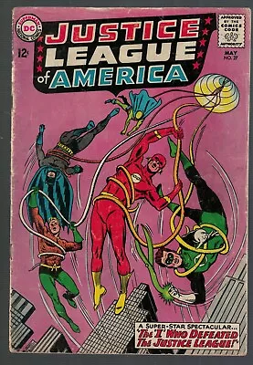 Buy Dc Comics Justice League Of America 27 G/Vg 3.0 Flash Superman Wonder Woman 1964 • 19.99£