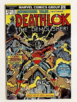 Buy ASTONISHING TALES #25 VF+ 1st Deathlok The Demolisher, Marvel Comics 1974 • 119.79£