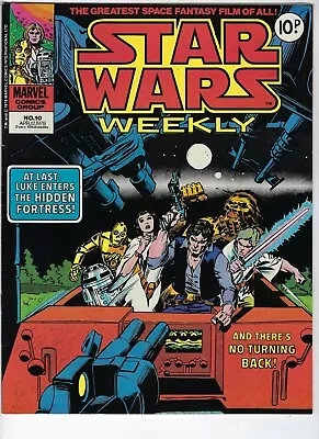 Buy Star Wars # 10 - Marvel UK Weekly - 12 Apr 1978 - UK Paper Comic • 7.95£