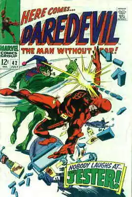 Buy Daredevil #42 VG; Marvel | Low Grade - 1st Jester Stan Lee - We Combine Shipping • 19.06£