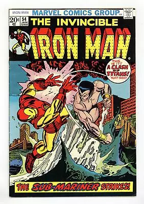 Buy Iron Man #54 FN 6.0 1973 1st App. Moondragon • 103.94£