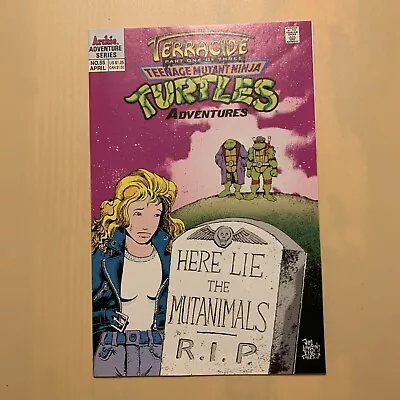 Buy TEENAGE MUTANT NINJA TURTLES ADVENTURES #55 Archie Comics 1995 As Pictured • 7.99£