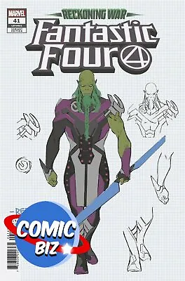 Buy Fantastic Four #41 (2022) 1st Printing Scarce 1:10 Silva Concept Variant Marvel • 3.99£