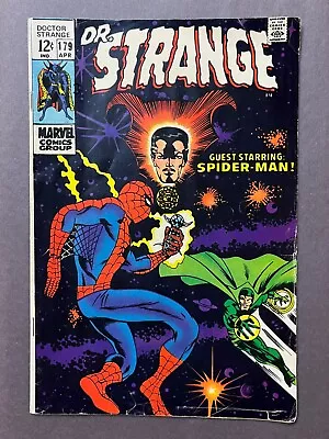 Buy Doctor Strange #179 (1969) Spider-Man Appearance Barry Windsor-Smith VG Range • 28.78£