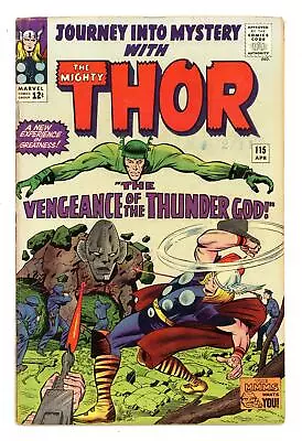 Buy Thor Journey Into Mystery #115 GD 2.0 1965 • 24.10£