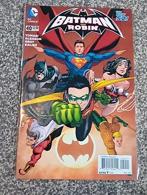 Buy BATMAN AND ROBIN #40 (2015) DC The New 52! • 1.50£