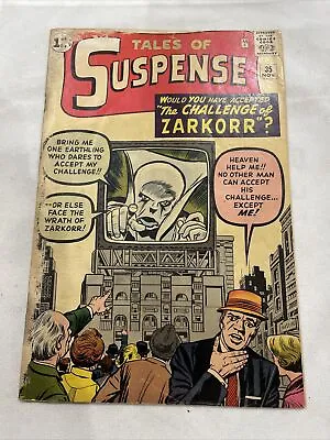 Buy Tales Of Suspense #35 Low Grade Comic 1962 • 31.62£