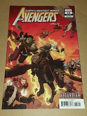 Buy Avengers #18 Rivera Variant June 2019 War Of The Realms Marvel Comics Lgy#718 • 4.19£