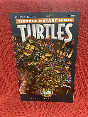 Buy Teenage Mutant Ninja Turtles #50 Mirage Studios TMNT First Series August 1992 • 15.80£