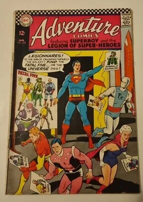 Buy Adventure Comics #352 DC Comics 1967 1st Appearance Of Fatal Five Cent Copy • 22.50£