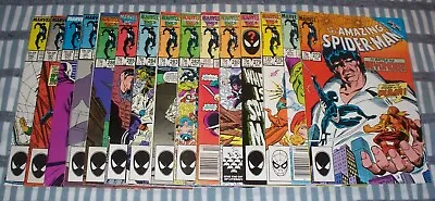 Buy Lot Of 15 Amazing Spider-Man Comics Between #273-296 From 1986 In Nice Condition • 80.42£