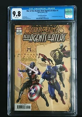 Buy War Of The Realms: New Agents Of Atlas #1 Variant CGC 9.8 3737281002 • 120£