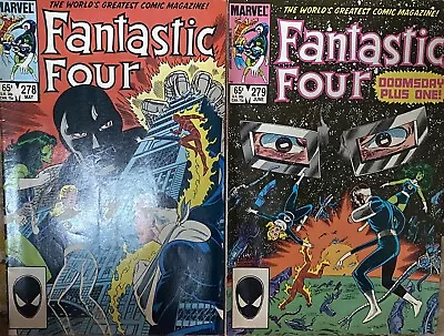 Buy Fantastic Four #278, 279  Byrne Art Dr Doom 1985 • 12.99£