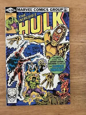 Buy The Incredible Hulk #259 May 1981 Marvel Comics (M) • 4.01£
