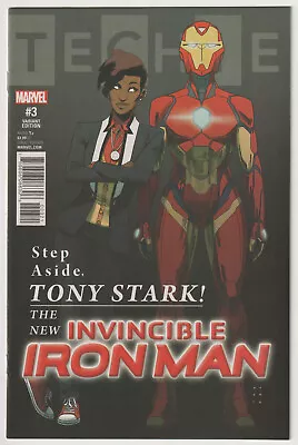 Buy M3918: Invincible Iron Man #3, Vol 4, NM Condition, Variant • 335.97£