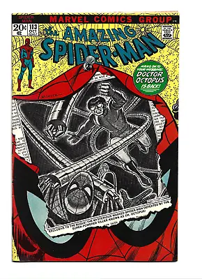 Buy Amazing Spider-man #113, VF- 7.5, 1st Appearance Hammerhead • 48.09£