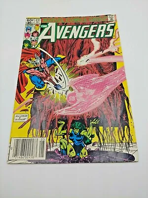 Buy Marvel Avengers #231 Iron Man Leaves The Avengers Nick Fury Appearance 1983 CB1 • 4.18£