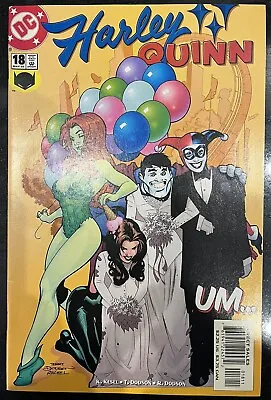 Buy DC COMICS HARLEY QUINN #18 2002 Rare Low Print Dodson Cover Art NM • 11.99£