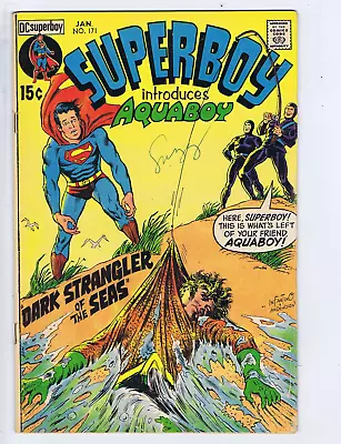 Buy Superboy #171 DC 1971 Superboy Introduces Aquaboy ! 1st Appearance Aquaboy • 17.48£