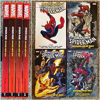 Buy Amazing Spider-Man Brand New Day Complete Collection TPB Set 1 2 3 4 - 546 601 • 215.78£