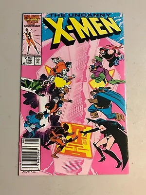 Buy Uncanny X-men #208 Nm Marvel 1986 Copper Age Uxm Newsstand • 7.90£