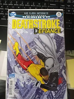 Buy Deathstroke - Defiance #24 NM Rebirth  Kid Flash Incognito   DC Comics NW143 • 5.78£