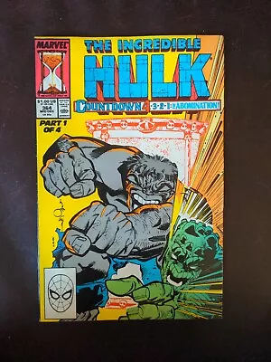 Buy Incredible Hulk #364 - FN/VF Condition - Abomination App - 1989 • 19.99£