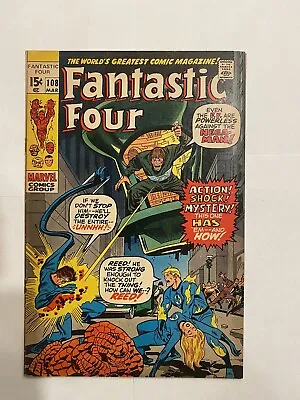 Buy Marvel Comics Fantastic Four #108 Origin Nega-Man, Last Kirby Art. Key 1971 • 18.29£