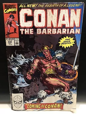 Buy CONAN THE BARBARIAN #232 Comic Marvel Comics • 2£