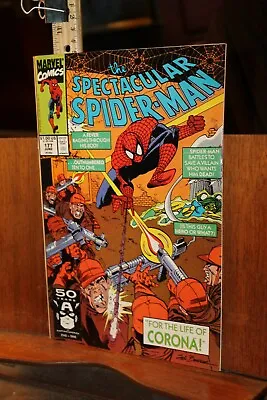 Buy Vintage Comic Book Marvel The Spectacular Spider-Man 177 • 3.94£