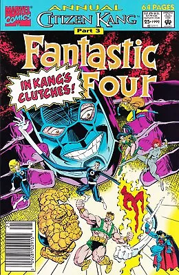 Buy Fantastic Four Annual #25 Newsstand Cover Marvel Comics • 3.02£