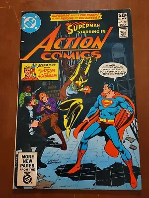 Buy Action Comics #521 FN/VF 7.0 1981 1st App. Vixen Bagged And Boarded Combine Ship • 31.55£
