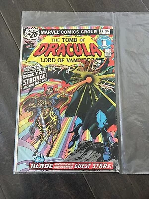 Buy Tomb Of Dracula #44 Dr. Strange Vs. Dracula Marvel Comics May 1976 • 19.79£