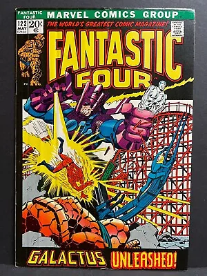 Buy Fantastic Four #122  F/VF  1972  Mid/High Grade Marvel Comic • 31.14£