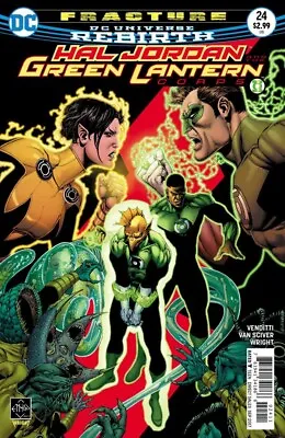 Buy Hal Jordan And The Green Lantern Corps #24 (2016) Vf/nm Dc • 3.95£