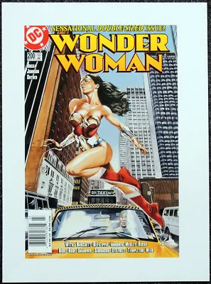 Buy Wonder Woman No200 Poster Page . 2004 Jg Jones . Dc Comics G33 • 7.99£