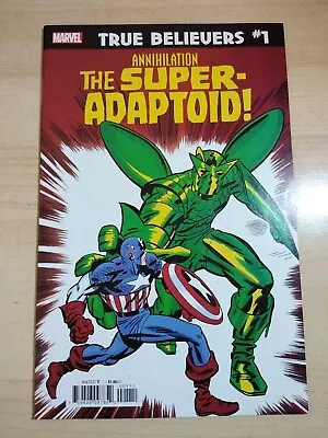 Buy Tales Of Suspense #82 Reprint Marvel Comics True Believers #1 The Super Adaptoid • 3.13£