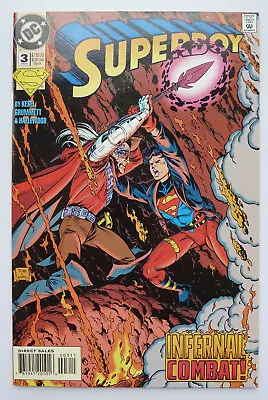 Buy Superboy #3 - 1st Printing - DC Comics April 1994 VF- 7.5 • 4.25£