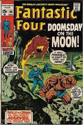 Buy Fantastic Four 98-A Marvel Comics Vol-1 (1961-2012) • 23.67£