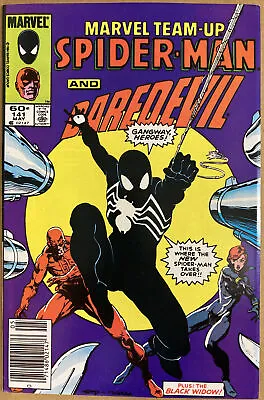 Buy Marvel Team Up #141 May 1984 2nd App Black Costume Higher Grade Newsstand Key 🔑 • 119.99£