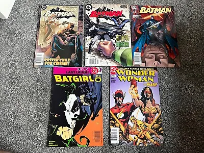 Buy Batman 613 637 658 Batgirl 21 Wonder Woman 214 DC Comics Lot Newsstand Variants • 24£