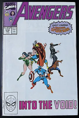 Buy Avengers #314 • Spider-Man Appearance! White Cover! John Byrne • 2.40£